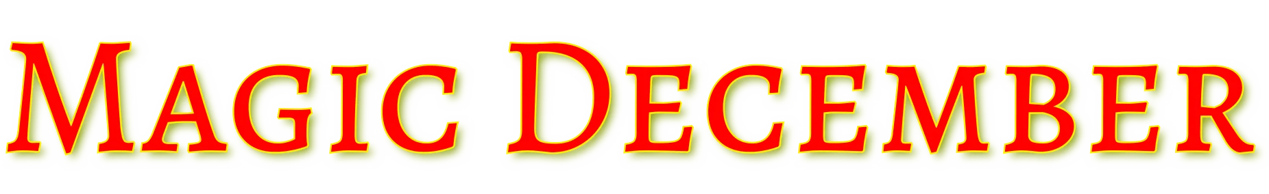 Magic December Logo